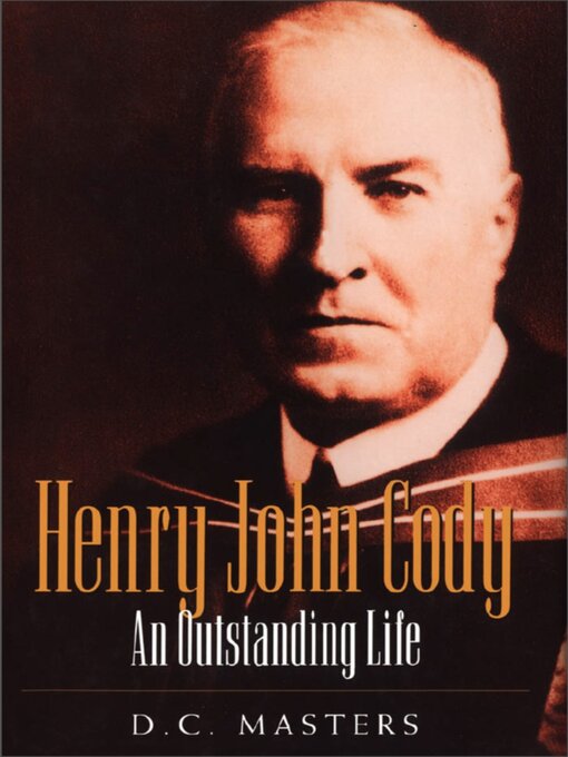 Title details for Henry John Cody by Donald Campbell Masters - Available